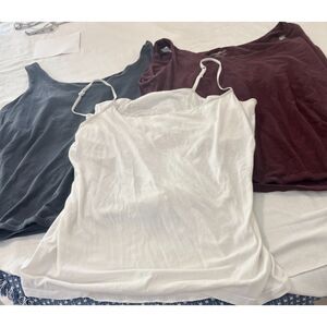 Eddie Bauer Women’s Undershirt Camisole Lot Of 3 TXXL